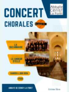 CONCERT CHORALES LA SUZANNAISE ET LE CHOEUR D'ELLE
