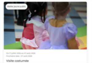 photo Atelier Jeune Public - Visite Costumée