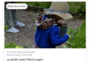 photo Atelier Jeune Public - Le Jardin Avec Pierre Lapin