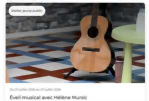 photo Atelier Jeune Public - Eveil Musical - Helene Mursic