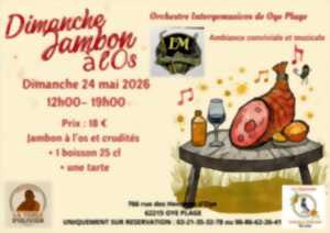 Dimanche jambon à l'os