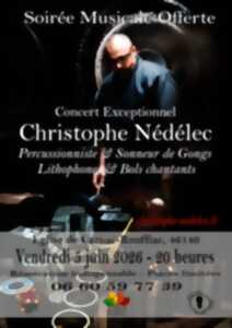Concert exceptionnel Christophe Nédélec