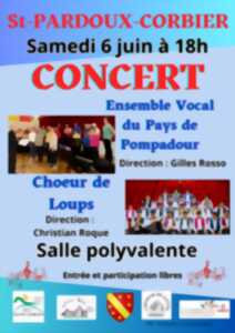 Concert chorale à Saint-Pardoux-Corbier