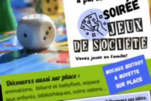 Les samedis à l'écocentre : Soirée jeux