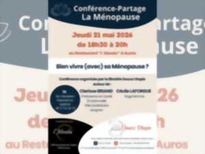 Conférence-Partage La Ménopause