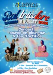 Bal tricolore - Feu d'artifice et concert La Camelote et DJ Nico