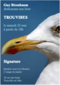 Rencontre littéraire et dédicace – Guy Birenbaum, Trouvibes