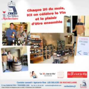 Le 20, c'est le vin