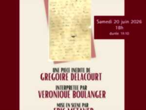 Théâtre – « L'homme de parole »