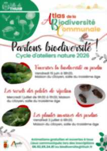ATLAS DE LA BIODIVERSITÉ COMMUNALE DES ASPRES - CYCLE DES ATÉLIERS NATURE