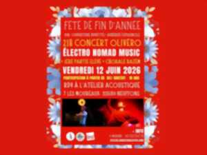 Soirée de fin d'année avec Olivero : electro nomade music