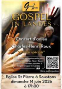Concert d'adieu avec Charles-Henry Roux