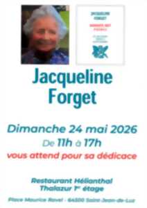 Dédicace de Jacqueline FORGET