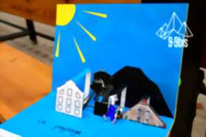 Le paysage minier en pop-up