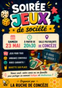 Soirée Jeux de société