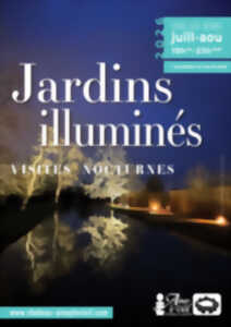 Jardins illuminés : visite nocturne