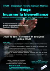 Stage incarner la bienveillance à Vire Normandie