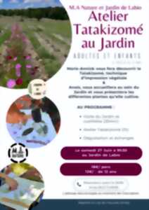 Impression végétale : atelier Tatakizomé