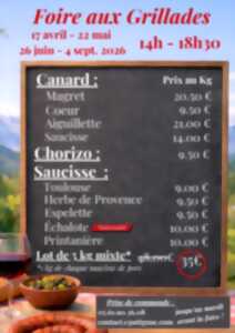 FOIRE AUX GRILLADES : 22/05