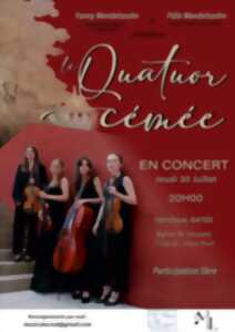 Concert - Le Quatuor cémée