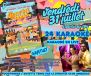 Les Festiv'Eté de Jonas : 24 Karaoké