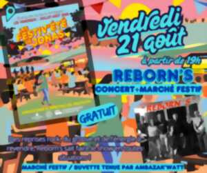 Les Festiv'Eté de Jonas : concert avec Reborn's