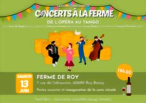 Concert à la ferme de Roy