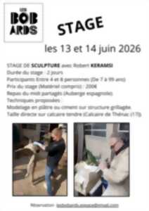 Sculpture avec Robert Keramsi