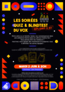 Les soirées quiz & blindtest du Vox