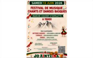 Festival de musique, chants et danses basques