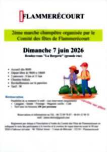 2eme Marche Champêtre organisée par le comité des fêtes de Flammerécourt