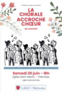 Concert de la chorale « Accroche Chœur » à Thémines