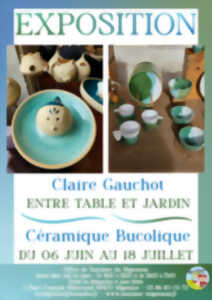 Exposition - Entre Table et Jardin - Céramique Bucolique - Claire Gauchot