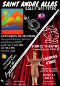 Soirée Théâtre : Cochons d'Inde