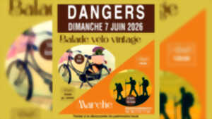 Balade à vélo vintage et marche