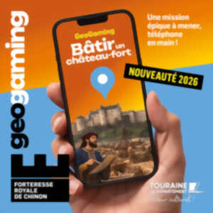 Géogaming à la Forteresse Royale de Chinon