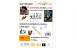 photo Concert de la Batterie-fanfare Larre-Soro