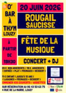 Rougail Saucisse et Fête de la musique à Louzy