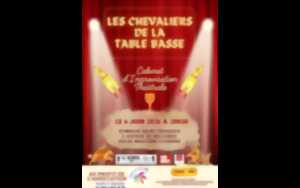 Spectacle : les chevaliers de la table basse