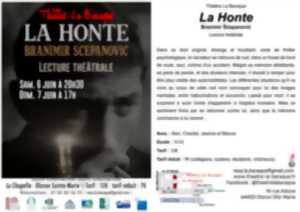 Théâtre La Baraque : La honte