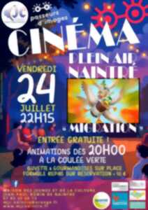 Soirée estivale avec ciné plein air