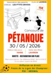 Concours de pétanque