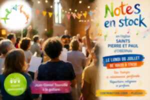 Chants participatifs - Notes en stock