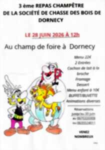 photo 3ème repas champêtre de la société de chasse des bois de Dornecy