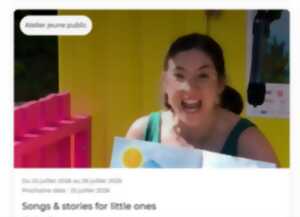 photo Atelier Jeune Public - Songs & Stories for little ones