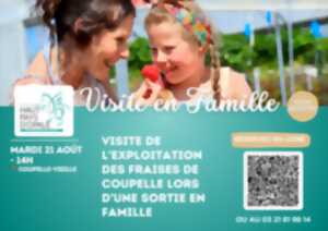 Visite de l'exploitation des Fraises de Coupelle