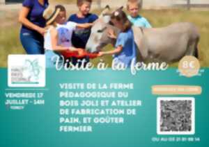 Visite à la ferme pédagogique du Bois Joli à Torcy