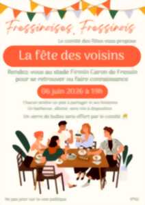 La fête des voisins à Fressin