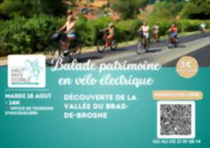 Visite guidée en vélo électrique - Mardi 18 août