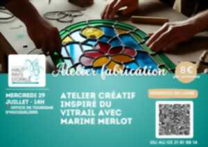 Atelier créatif du vitrail avec Marine Merlot